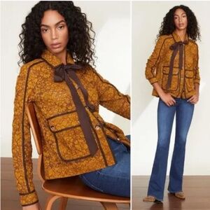 Veronica Beard Coppola Floral Lace Jacket 4 NWT